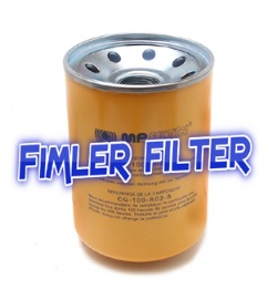 MP Filtri Filter CG150P10A, CU630P10, CU630P10N, CU630P25, CU630P25N, CU630P5, CU730A10N, CU730P10N