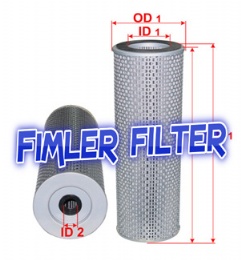 P & H Filter GH5840396, 1046A523, 1046A524, 1046Z101, 1046Z102, 1046Z104, 1046Z106, 1046Z171, 1046Z172