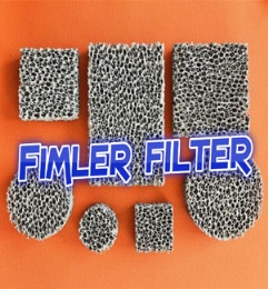 High Porosity Sponge Filter Material Three Dimensional Connected Mesh Structure