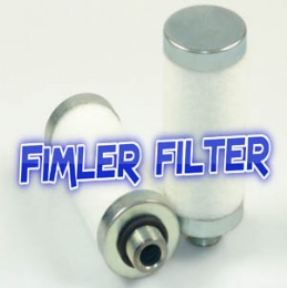 Replacement busch vacuum pump Exhaust Filter Elements 0532127418, 0532140158, 0532000301