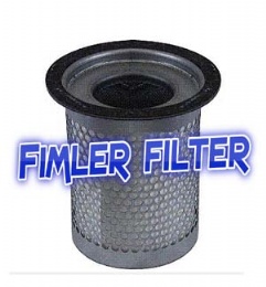 Atmos Air Compressor Filters 427800152131, 427900041016, 427900101018, 627922305577, 627963100122, 627963100129