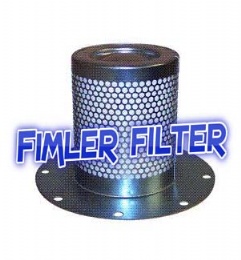ATLAS COPCO Filters 1613243300, 1613321100, 1613321700, 1613684100, 1613684101, 1613688000, 1613692100, 1613727700