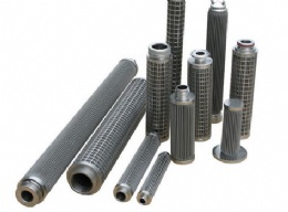 Aux Compressed Air Filter Elements-Pleated Stainless Steel Filter Suitable for Steam & Gases--P-GS N Steam Filter 03/10,04/20,05/30,07/30