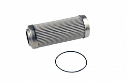 Replacement Adapter High Flow Car Inline Fuel Filter 10-M Microglass Element: ORB-12 Filter Housings